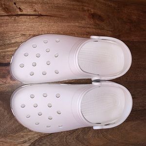 White Crocs